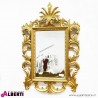 Specchio foglia oro 95x5x145 cm