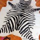 962 HEI218301_b Pelle dipinta zebra 3-4 mq
