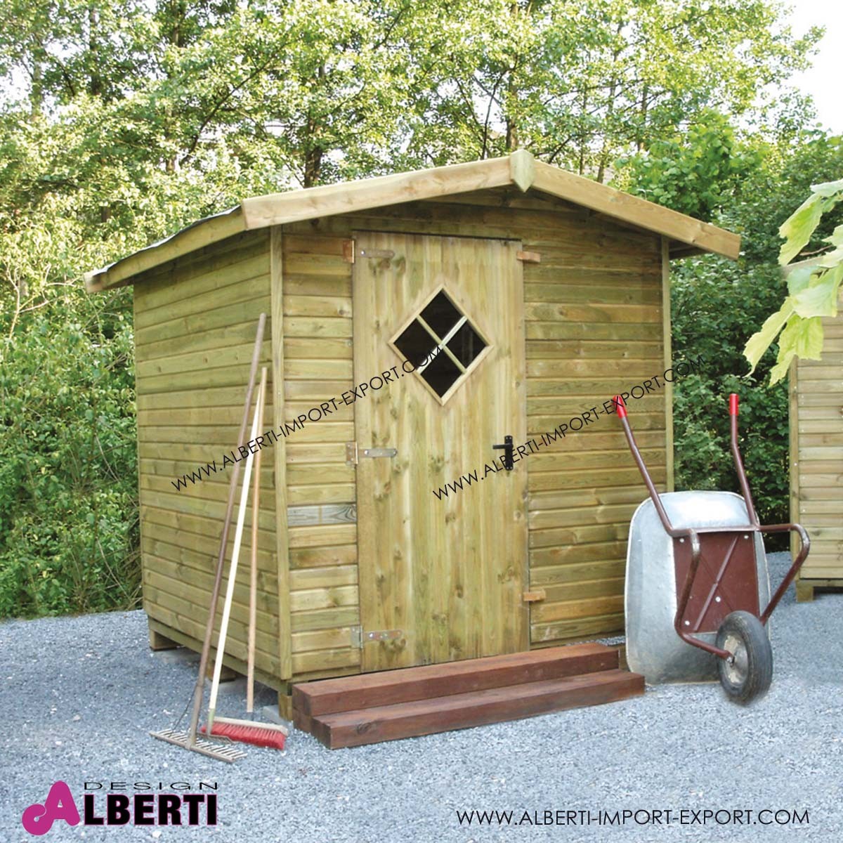 Vendita casette in legno alberti design