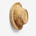 Cappello decorativo in legno Casablanca 23x28x12