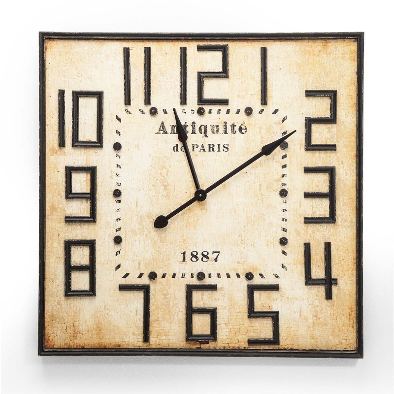 962 KA37257_a Orologio grande da muro Antiquite Paris vintage 91x91
