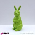 Coniglio verde h50cm
