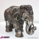 Elefante in poliresina 54x33x23 cm