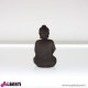 Buddha porta candela marrone