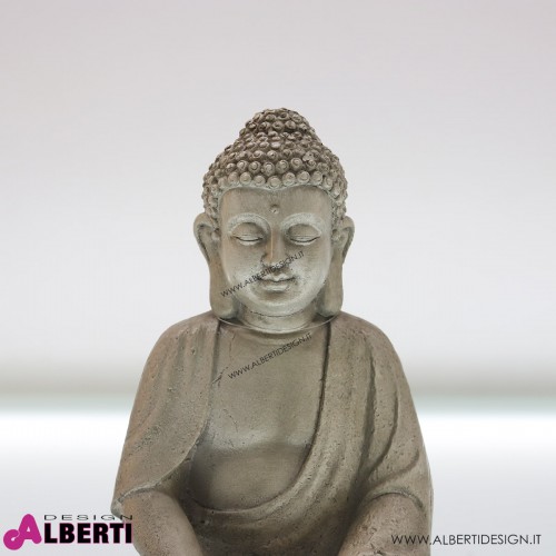 Buddha in poliresina 18x21x31cm