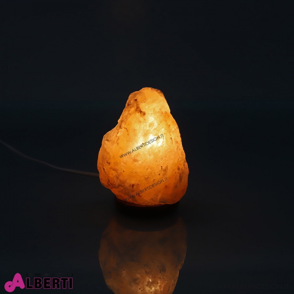 Lampada di Sale KG 1/2, in confezione regalo con scatolaSale dell'Himalaya  GROTTE TIBET sale rosa salgemma