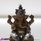 Ganesha in resina color oro 18x14xH27