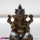 Ganesha in resina color oro 18x14xH27