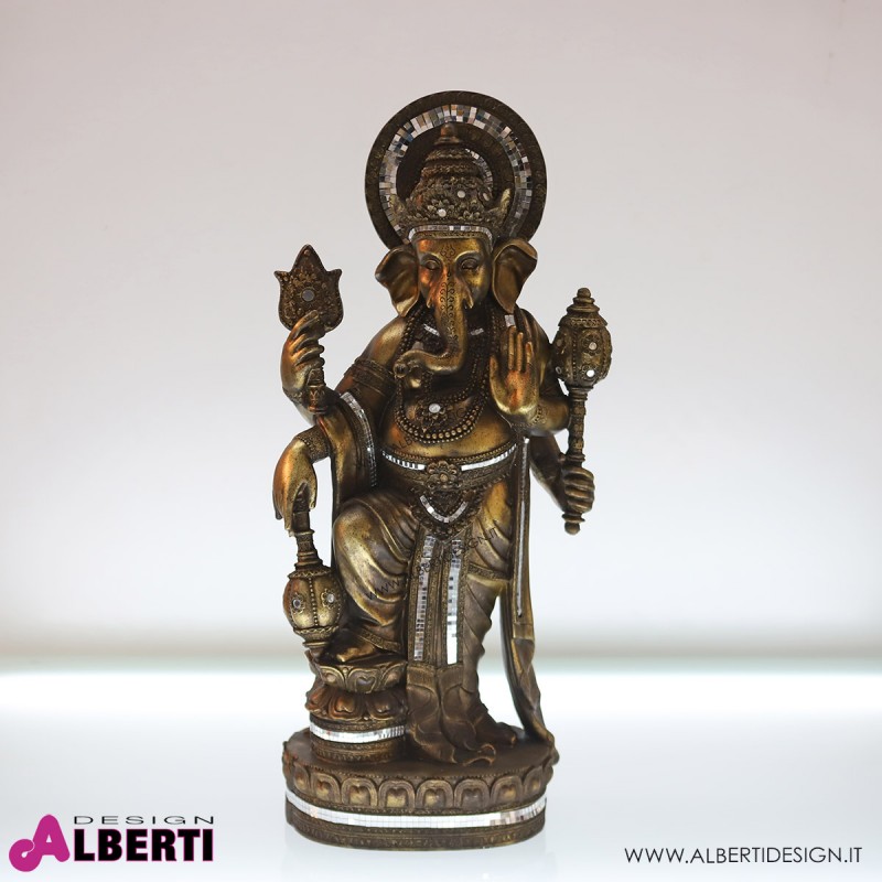 Ganesha grande in poliresina 32x68x21cm