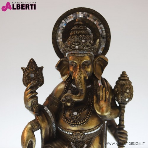 Ganesha grande in poliresina 32x68x21cm