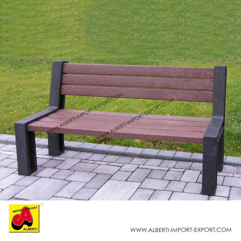 In Plastica Riciclata Panche Da Giardino Senza Schienale Tavolo