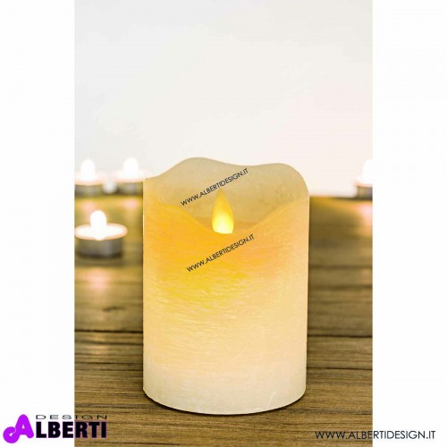 Candela Led Rustic con movimento della fiamma H11 cm