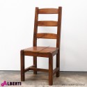 Sedia in legno 47x44x107 cm