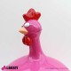 Gallina a palla fucsia 60cm