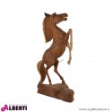 Cavallo di legno in piedi 40xH100cm