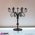 Candelabro in ferro 7 fuochi 50x50xh60 cm