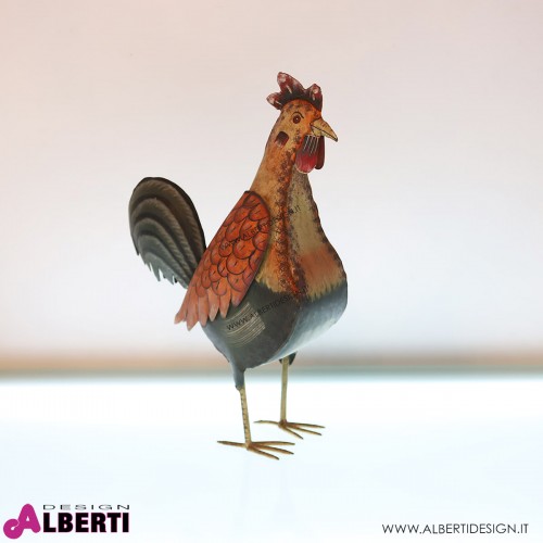 Gallo colorato 53cm