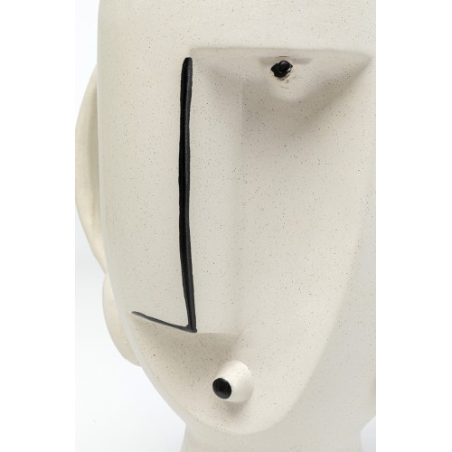 Vaso Face Pot in ceramica 23x16xH30 cm
