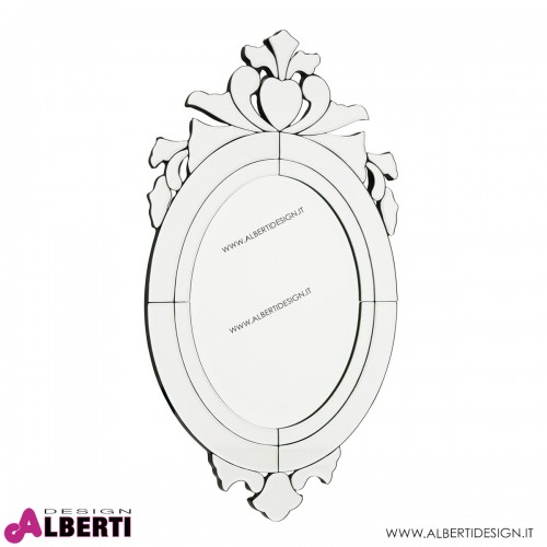 Specchio ovale Royal Beaty 40x4x70cm