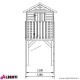 Casetta rialzata a palafitta per bambini HANK, P117xL187xH274cm in legno