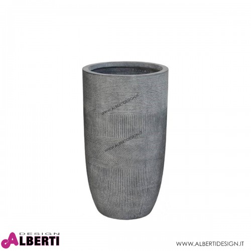 Vaso in fibra sintetica D33,5xH63 cm