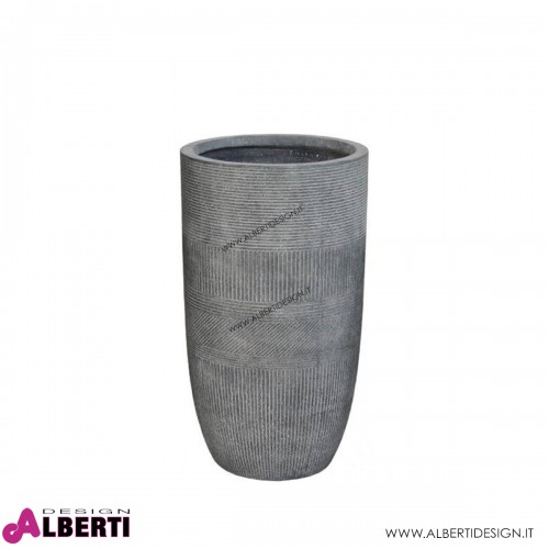 Vaso Gelsomino in fibra sintetica D33,5xH63 cm