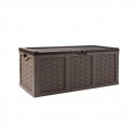 Cassapanca rattan style XXL marrone L157,5x75x63H cm