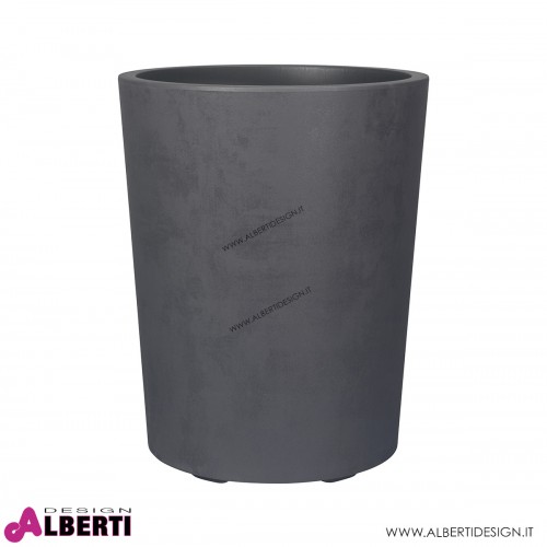 Vaso da esterno Millennium antracite D43xH53 cm