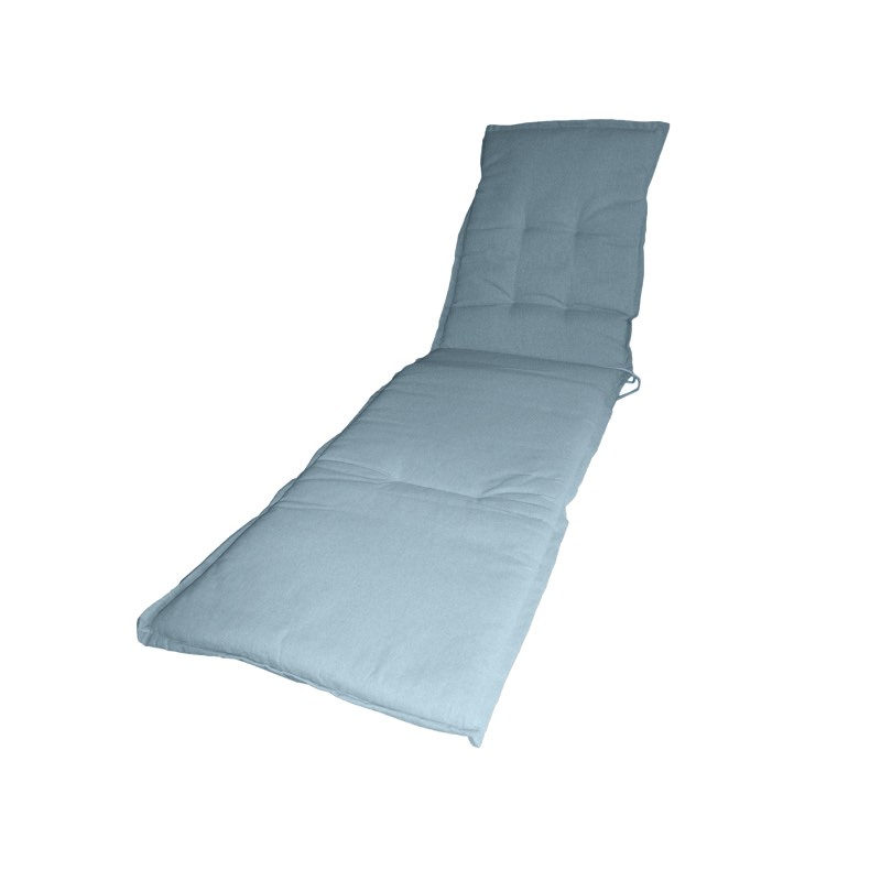 Cuscino per lettino con volant grigio 190x55 cm
