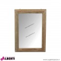 Specchio in legno 50,5x3,5x70,5 cm