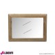 Specchio Deemer in legno 50,5x3,5x70,5 cm