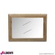 Specchio Deemer in legno 50,5x3,5x70,5 cm