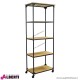 Libreria Britton in legno 64x37,5x169,5h cm