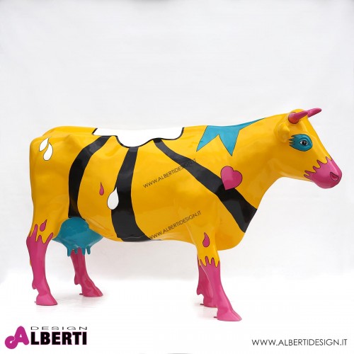 Mucca artistica "Cow parade" 245xH145 cm