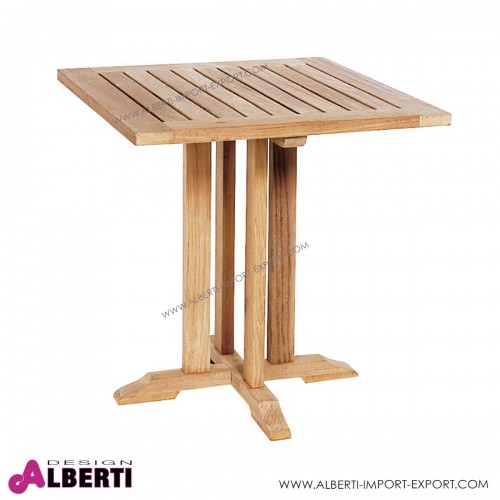 Tavolo in legno teak Balmoral 70x70x75 cm