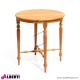 Tavolino in legno di teak rotondo Elegance D70x74 cm