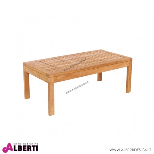 Tavolino da the Bali in teak 120x60x45 cm