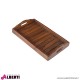 Vassoio in teak anticato Balmoral 40x25 cm