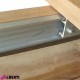 Tavolo ovalale in teak con piano allungabile 200-300x110x75 cm