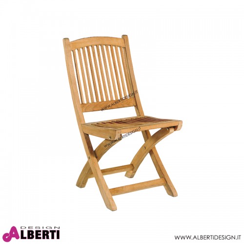 Sedia pieghevhevole Standard in teak 43x58xh88cm