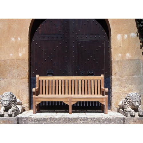 Panca in teak 3 posti modello Balmoral 185x71x100 cm