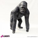 Gorilla in vetro resina H 130cm