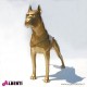 963 PLA844_c Cane boxer oro 173x190