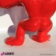 963 PLGORILLAXXXL_e Gorilla bocca apertaXXXL rosso