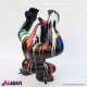 963 PLA921_c Gorilla multicolor 140cm con barile