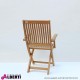 961 CAMT21100_e Poltrona pieghevole Milton pesant