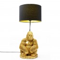 Lampada da tavolo Animal Monkey Gorilla oro | h 70