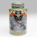 Scatola decorativa zebra| 18x18x30h