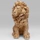 962 KA53307_e Figura decorativa Leone seduto oro 34x22x42h
