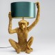 962 KA53223_c Lampada da tavolo Animal Monkey oro 57cm
